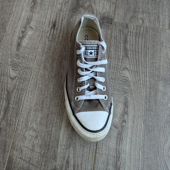Converse Gray Low-Top Sneakers - Picture 6 of 12